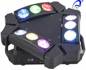 Quality 9 * 10W RGBW / White Mini 9 heads LED Spider Moving Head Light Quad - color wholesale