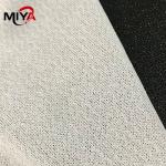 100% Polyester Circular Woven Fusible Interlinings Warp Knitting