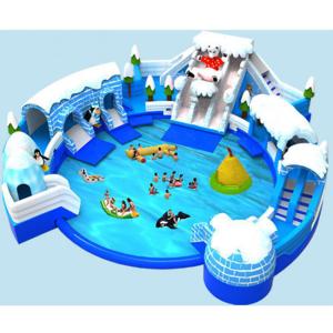 Quality Large Water Theme Parks Inflatable Amusement Equipment For Children And Families wholesale