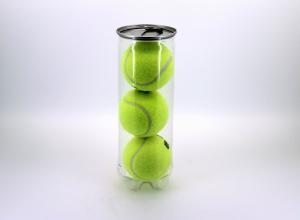 Quality Air - proof Golf Ball Storage Clear Pet Jars Food Canister With Custom Logo wholesale