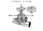 SS316L Sanitary Stainless Steel Diaphragm Valve with BPE Standard for Pharmacy