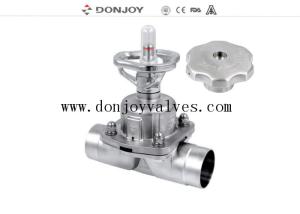 Quality 316L Stainless Steel Membrane Sanitary Diaphragm Valve wholesale