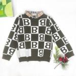 Children's fake-shirt Collar faux shirt Collar neck Jacquard Knit Letter Pattern