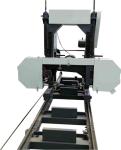Wood cutting portable band saw machine Horizontal Sawing bandsaw Mill