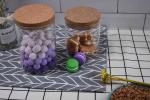 Agglomerated Natural Cork Stopper Lid For Sealing Glass Bottle Jars