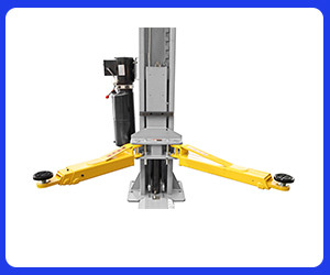 2 Post Car Lift 9000lbs Capacity Auto Overhead Lift with Combo Symmetrical and Asymmetrical Support Arms for Garage Shop