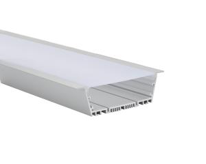 Quality 101.4*35mm 2.5m Aluminium Extrusion Heat Sink Profiles wholesale