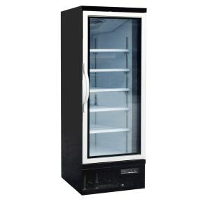 Quality Supermarket Single Glass Door Freezer With A Bright White Galvanized Interior wholesale
