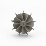 MS-TECH Turbo GT25R Turbine Wheel Shaft Ind 53mm Exd 41.75mm Blades 9