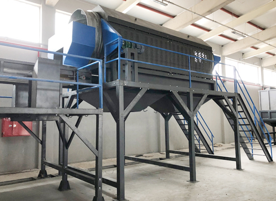 PET PP Plastic Crushing And Washing Machine 500kg/H Recycling Line