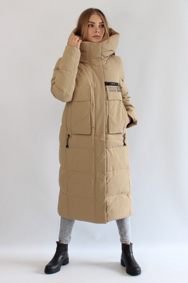 FODARLLOY Women Winter Hooded New Pure Colo Thick Warm Waterproof Jacket Female Hoodies Cotton Padded