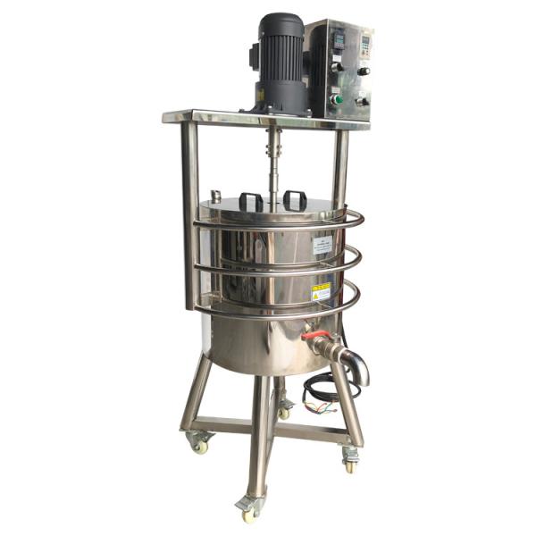 Full Automatic Heating Filling Machine 50L Lipstick Stirring Melting Drum With
