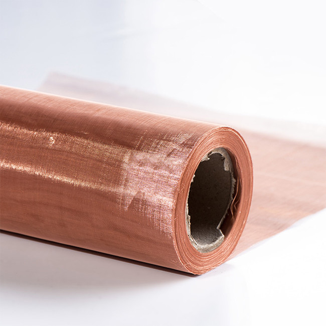 Red Copper Wire Mesh For Electromagnetic Interference Shielding