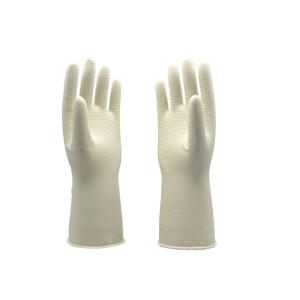 Quality 60g Unlined Rubber Cleaning Gloves For Dishwashing wholesale