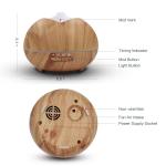 Multifunction Light Wood Grain Eessential Oil Diffuser