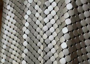 Quality Decorative Gold Metal Flake Fabric Hotel Curtain / Room Divider CE Certified wholesale