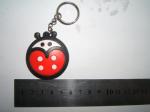 Animal Car Shaped Mini Custom PVC Keychains With Business Style