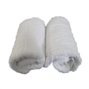Quality IMPA NO 232907 100% cotton Cutting bath ropes floor towel waste cloth 20kg cotton white wiping rags for oil cleaning wholesale