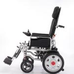 High Strength Steel Folding Electric Wheelchair for Elderly with Lead Acid