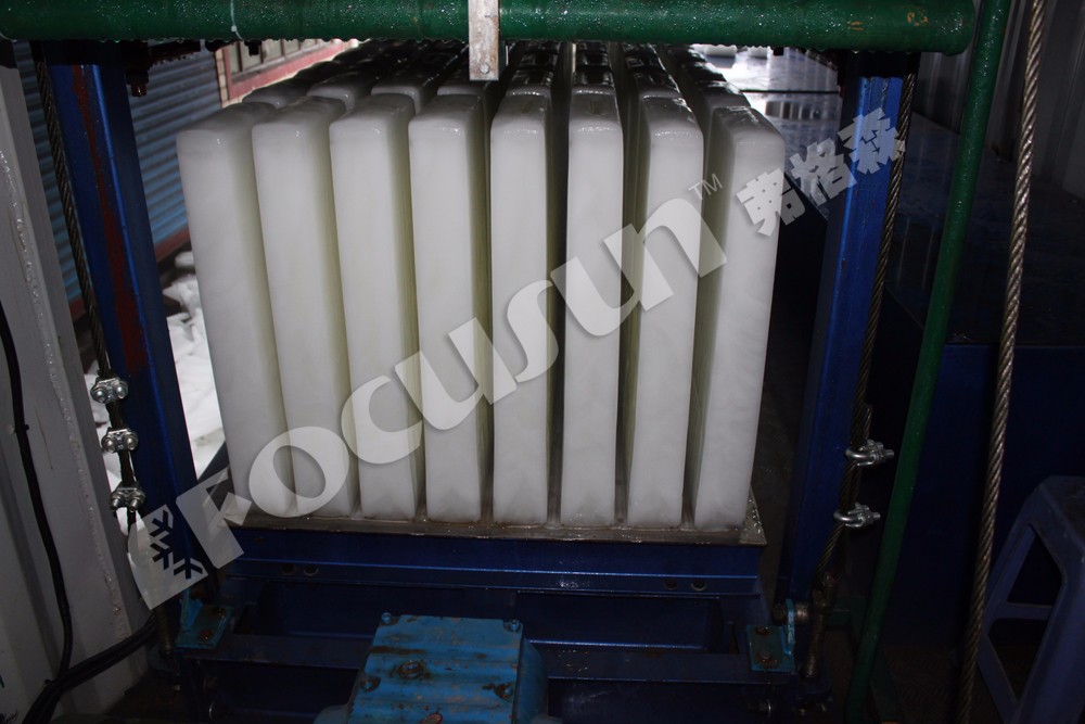 10 Ton Daily Capacity Containerized Direct Refrigeration Block Ice Machine