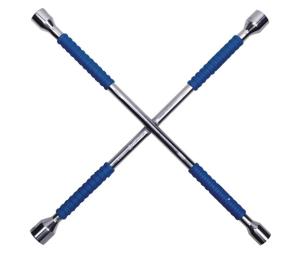 Quality Soft Handle Four Way Lug Nut Wrench 18 Inch Car Tire Nut Remover wholesale