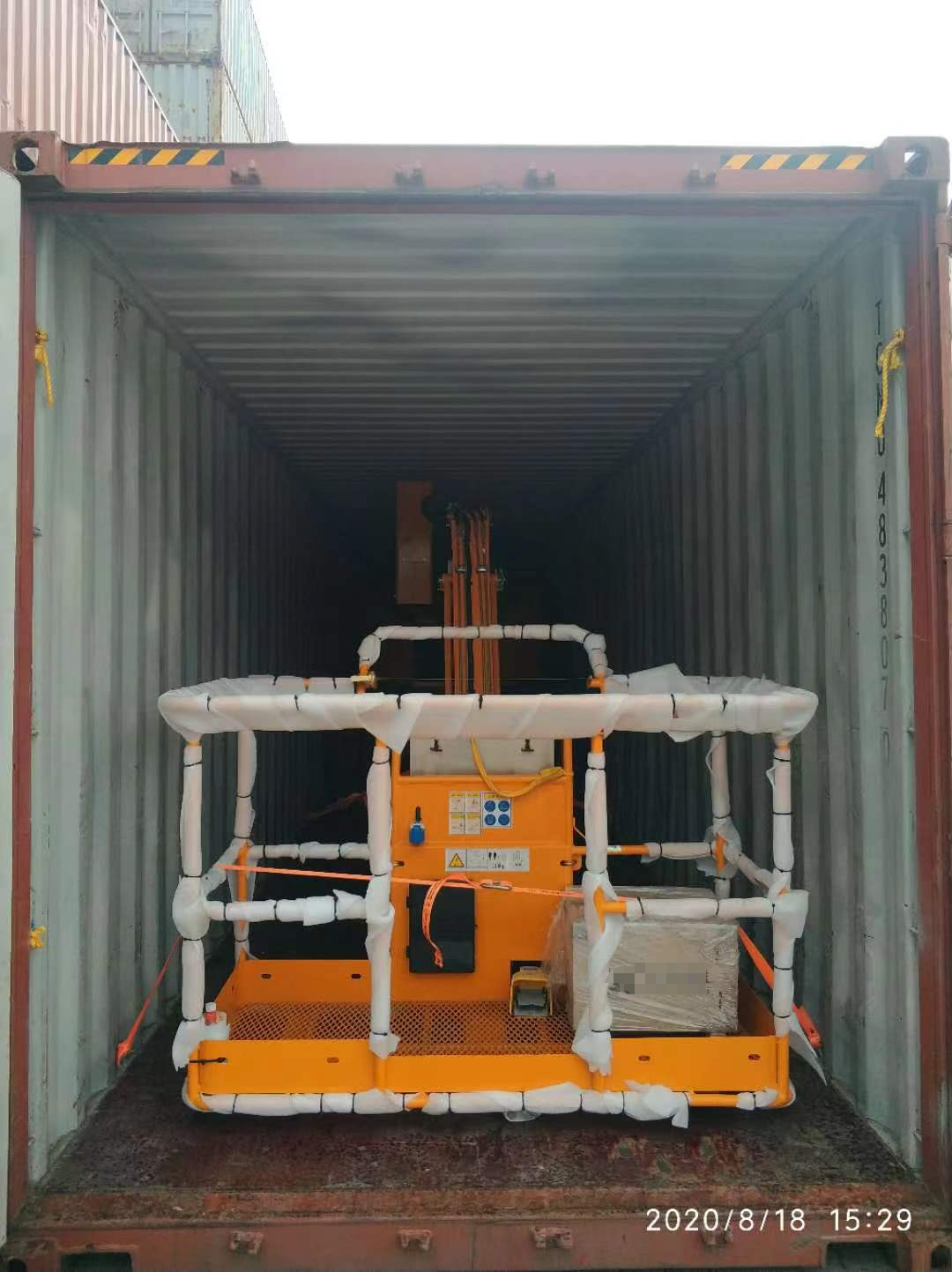 6500 kg Weight Capacity Self-Propelled Articulated Boom Lift for Aerial Work Platform