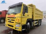 Sinotruk Howo Used 10 Wheeler Truck High Strength Steel With 18m3 New Cargo Box