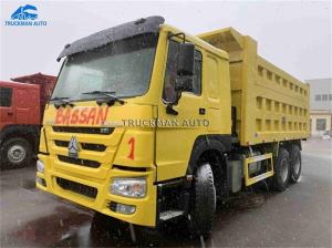 Quality Sinotruk Howo Used 10 Wheeler Truck High Strength Steel With 18m3 New Cargo Box wholesale