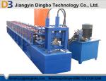 3KW Hydraulic Power Metal Roofing Ridge Caps Roll Forming Machine with Cutting