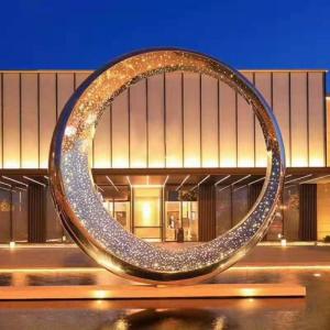 Quality 3.5 Meter High LED 316 Grade Stainless Steel Sculpture wholesale