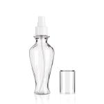 Crystal 5 OZ Perfume Bottle 150ML Transparent Cosmetic Bottle With Mini Sprayer