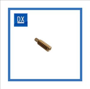 Quality OEM ODM Metal Brass Worm Gear Transmission Parts For 2000 Encoder wholesale