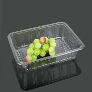 Quality Supermarket Rectangle 22*17*6cm Disposable Fruit Tray wholesale