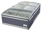 Commercial Glass Combine Island Freezer High Efficiency Refrigeration Equipment