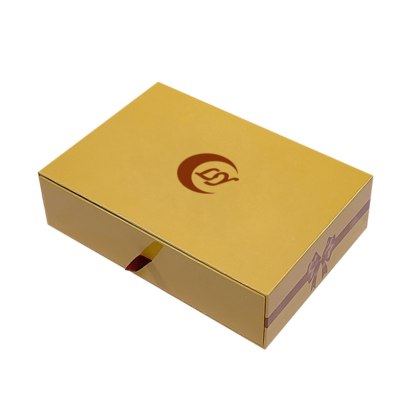 Custom Slid Drawer Gift Paper Box With Color Printing for Gift Sets Packing Packages Paper Rigid Box