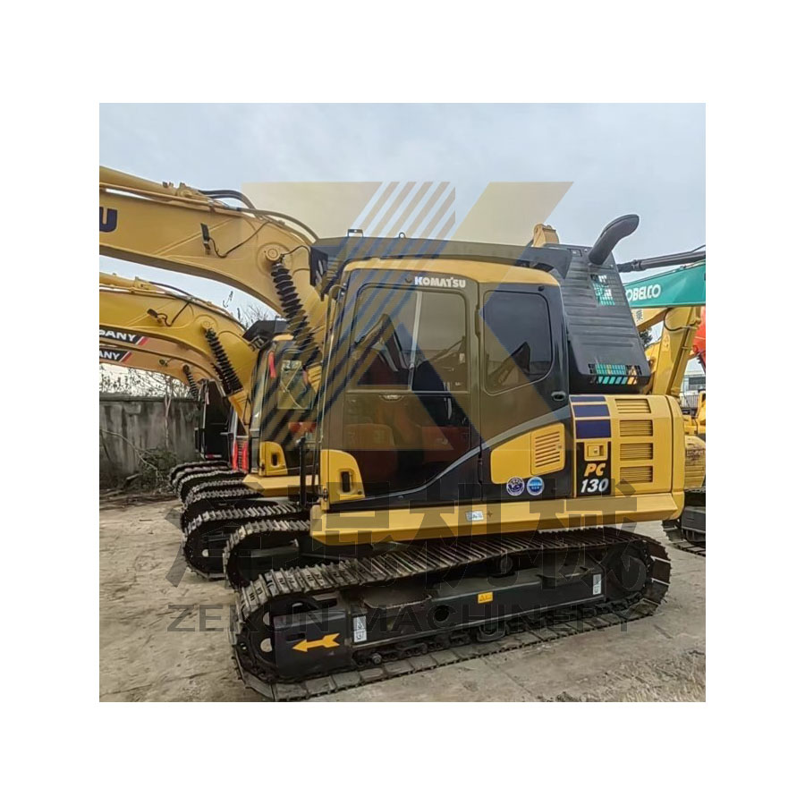 Original Japan-made Komatsu PC130-7 PC130-8 Excavator with Hydraulic Cylinder