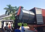 Gray Vertical Plastic Granules Mixer Machine Stainless Steel OVM-2000