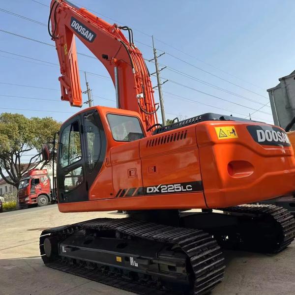 25 Ton Original Color Used Crawler Big Digger Doosan Dh225-9 Second Hand