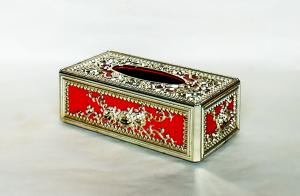 Quality Dual color PS tissue box（16） wholesale