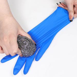 Quality Class 10 Cleanroom Supplies Nitrile Gloves for Biopharmaceuticals in the Food Chemical Industry wholesale