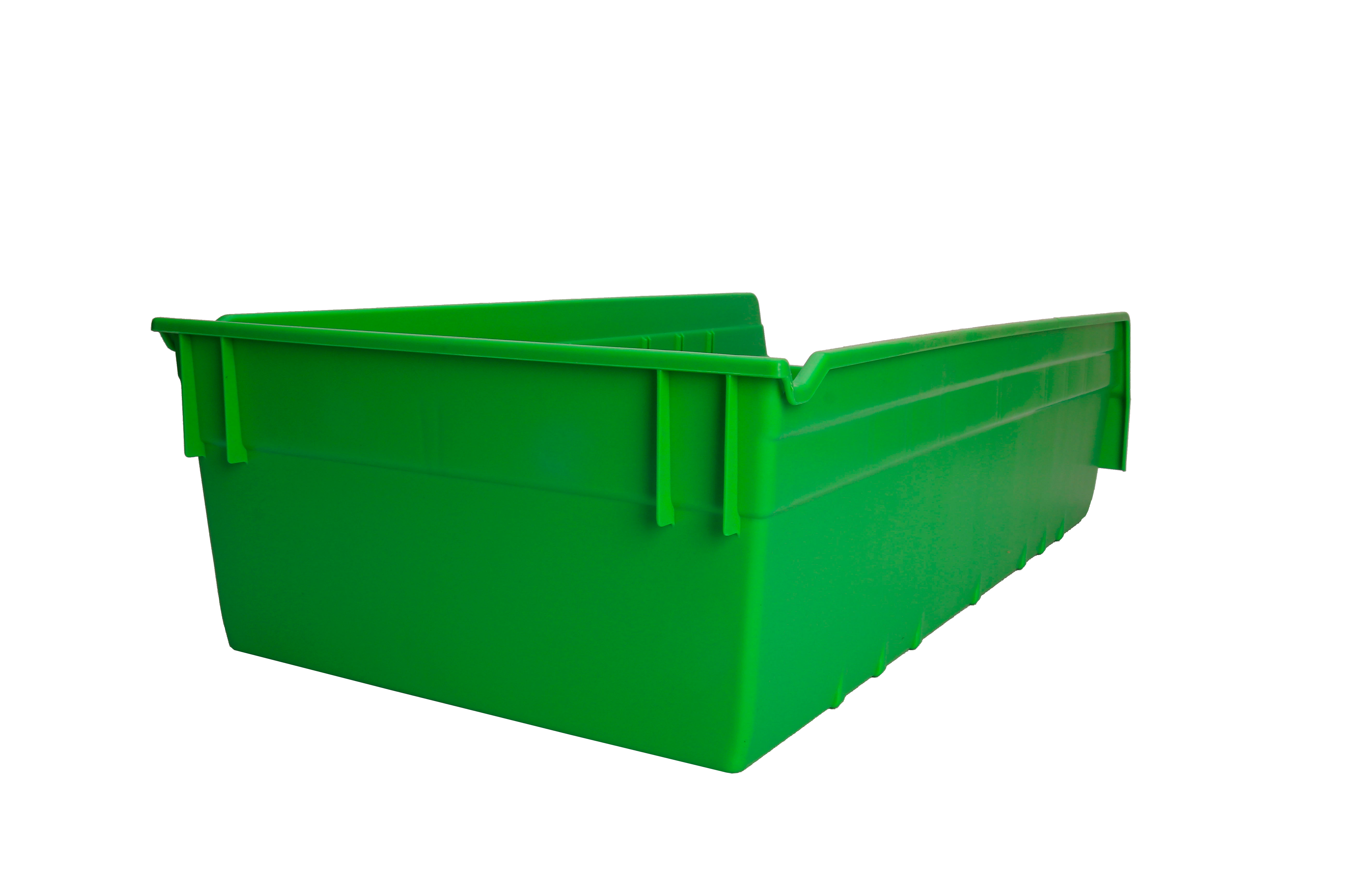 Customized Color Spare Industrial Parts Storage Shelf Bin with Semi-Open Front Design