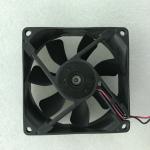 Small Ball Bearing DC Axial Fans 12v Brushless Motor 4000 RMP Speed 80 X 80 X