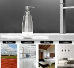 300Ml 10.1 Ounces Hand Wash Dispenser Washroom Countertop Hand Soap Dispenser