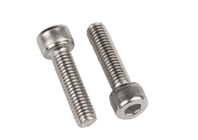 M1.6 M2 M2.5 M3 M4 M5 M6 M8 M10 M12 M14 M16 M20 Stainless Steel Hex Socket Screw with Knurled Cylindrical Head DIN 912