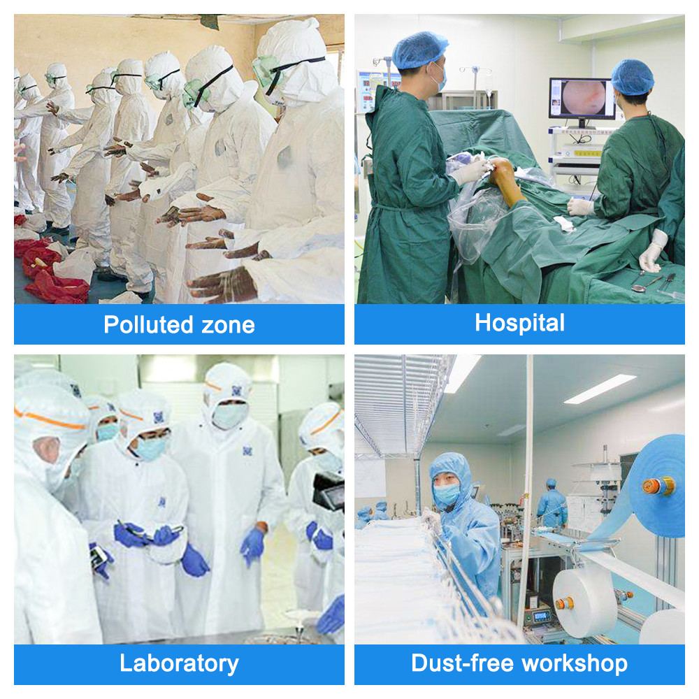 Shield 86*47cm Disposable Protective Hood