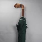 wooden amnial shape umbrella handle