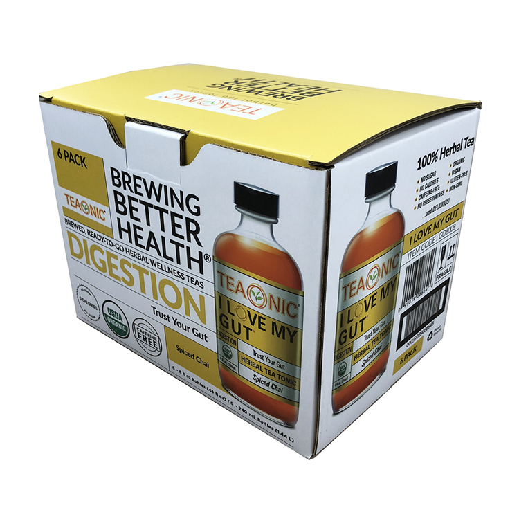 160x120cm PMS Custom Paper Packaging Box For Juice Carrier