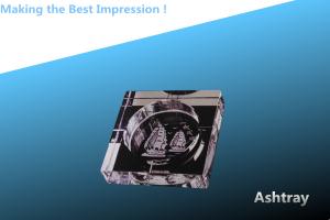 Quality ashtray/crystal ashtray/glass ashtray/cigarette gift/plain sailing ashtray wholesale