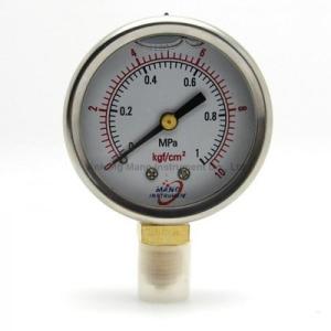 Quality PG-024 Glycerin pressure gauge Silicon pressure gauge wholesale