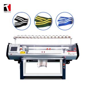 Quality 1KW Flat Knit Collar Machine 72 Inch 16G Synthetic Fibers yarn wholesale